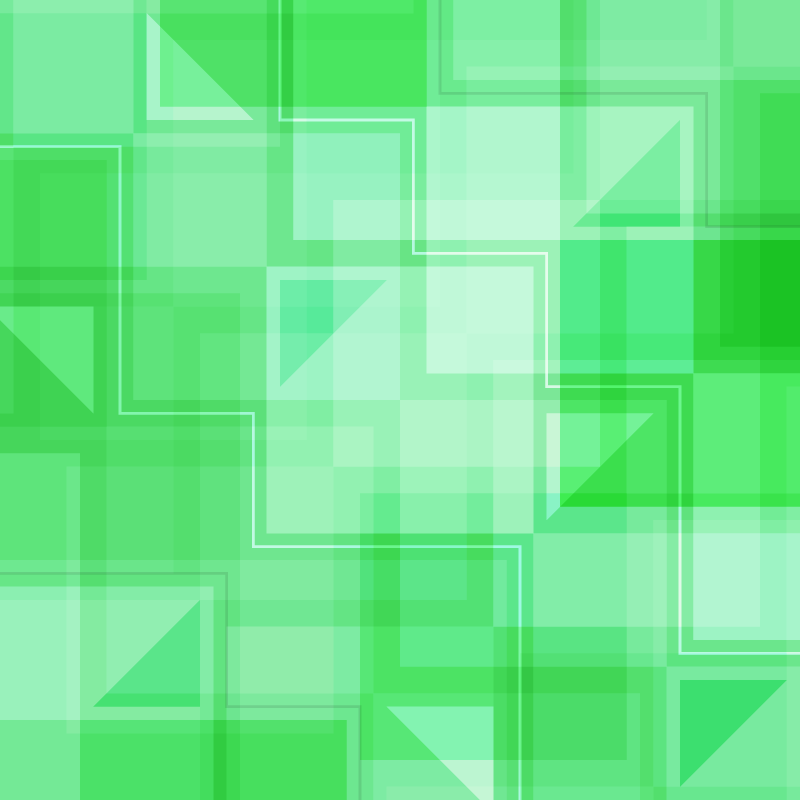 Green Squares and Triangles Photoshop brush