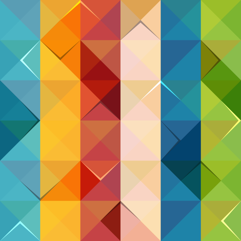 Colorful Triangle Pattern Photoshop brush