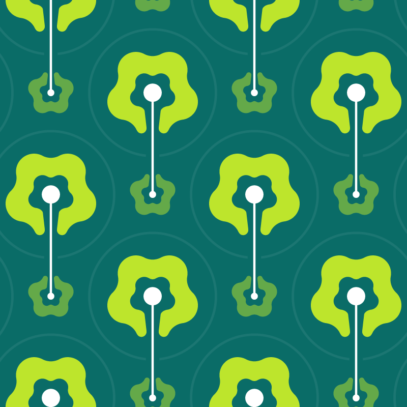 Green Abstract Pattern Photoshop brush