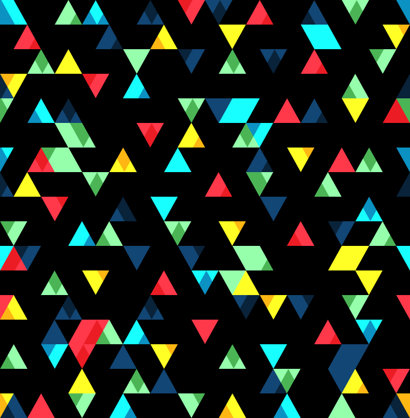 Small Colorful Triangles Pattern Photoshop brush