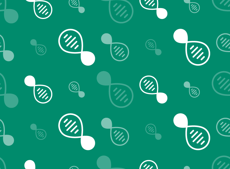 Green Abstract Shapes Pattern Photoshop brush