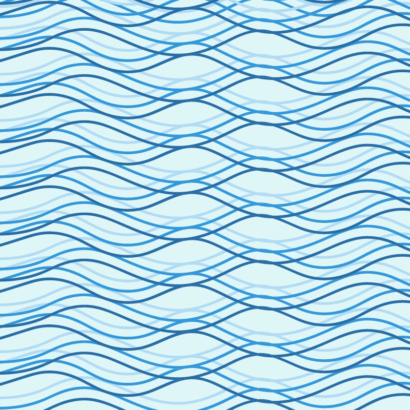 Wave vector illustration Photoshop brush