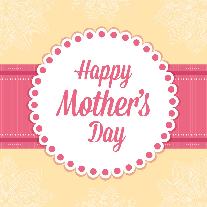Happy Mother's Day Card Photoshop brush
