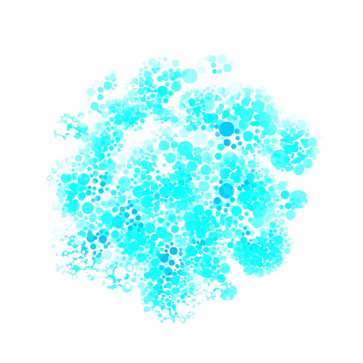 abstract blue bubble pattern background Photoshop brush