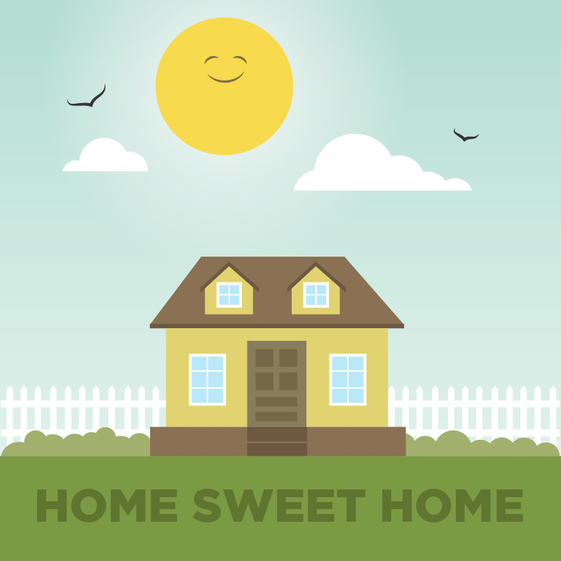 Home Sweet Home - Photoshop Vectors 