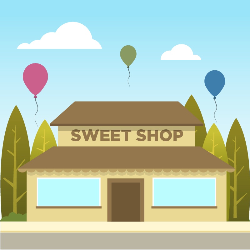 Sweet Shop Photoshop brush