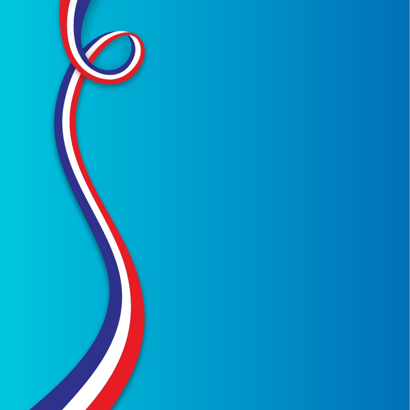 blue white and red flag photoshop