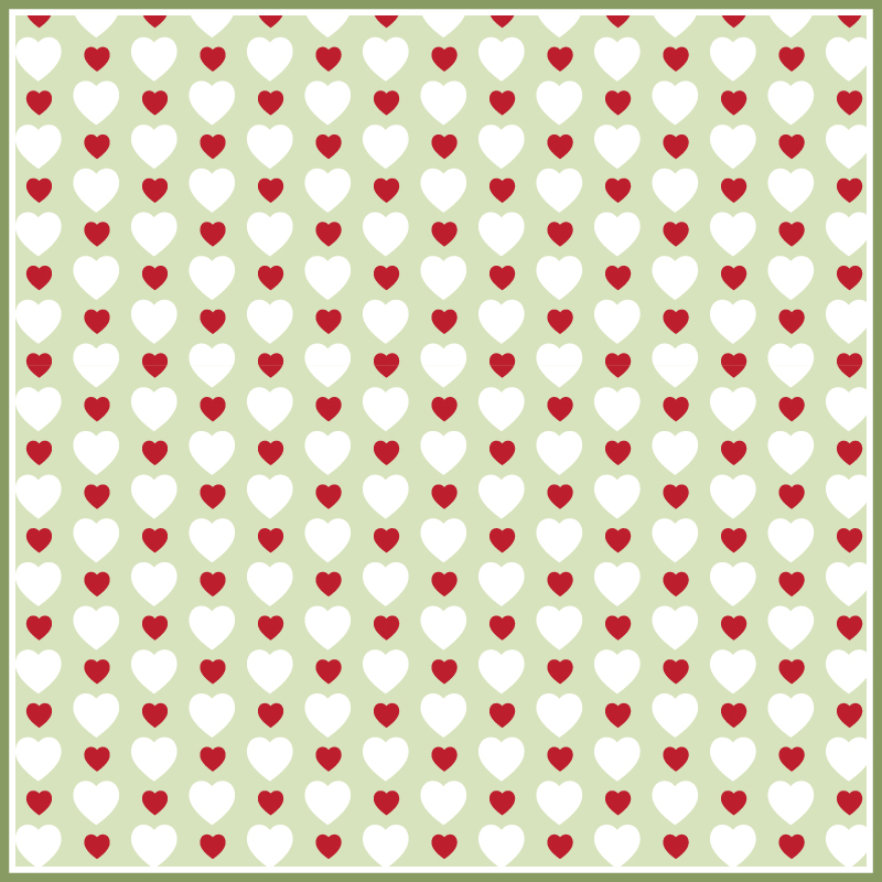 Hearts Pattern Photoshop brush