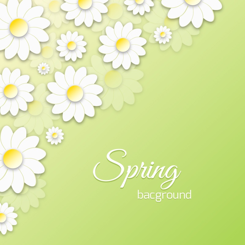Spring Floral 3D Illustration Photoshop brush