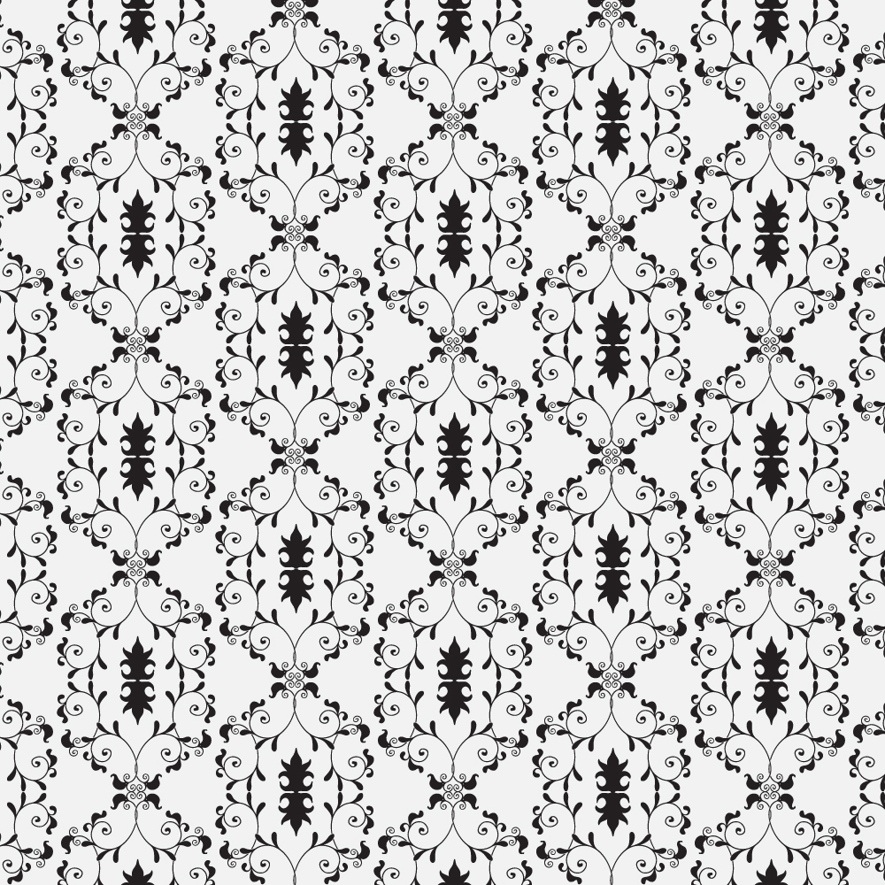 Damask seamless pattern  Photoshop brush