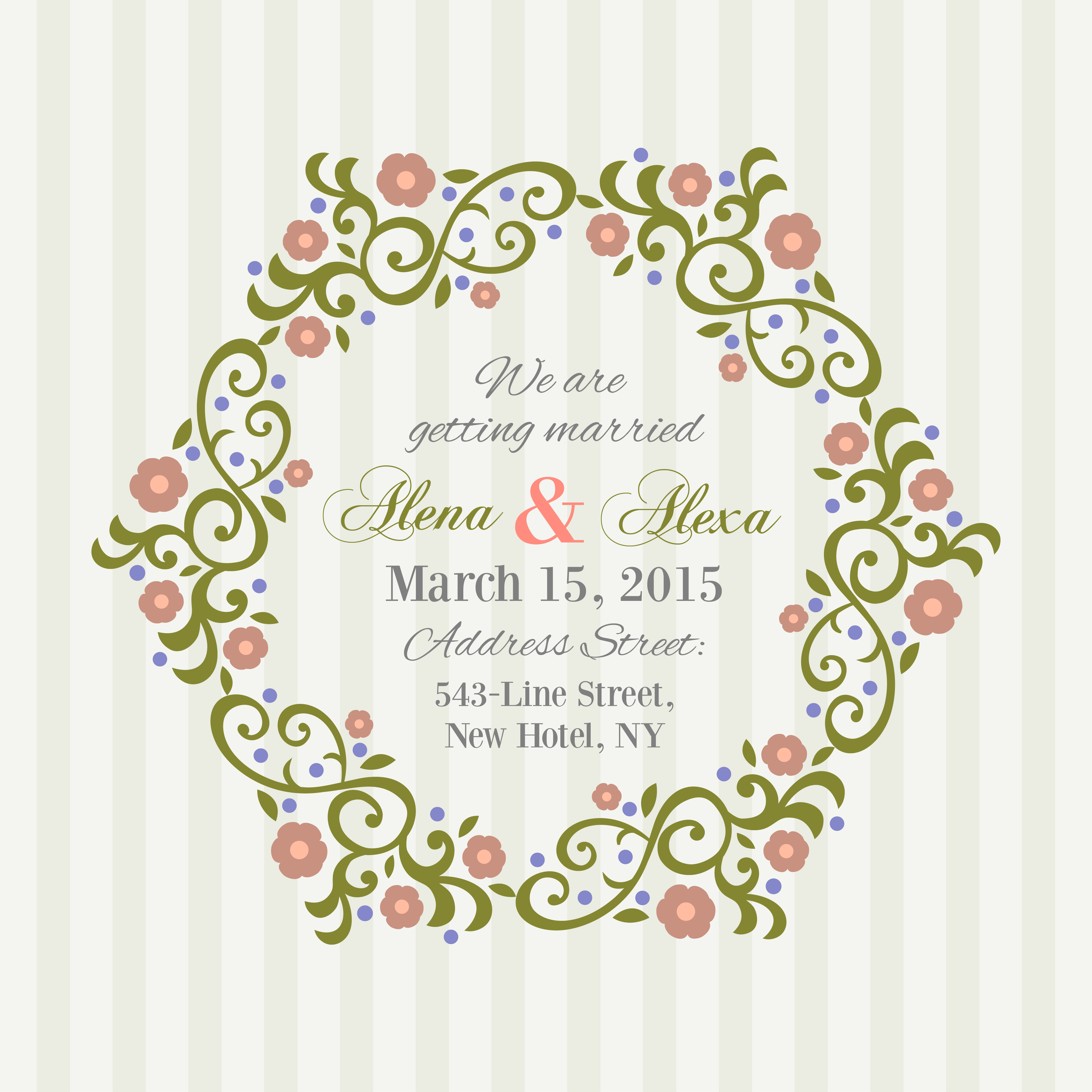 Invitation Card With Background Photoshop Vectors Brushlovers Com