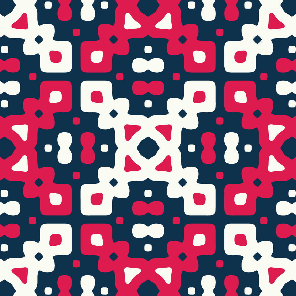 Red, White, and Blue Quilt Pattern Photoshop brush