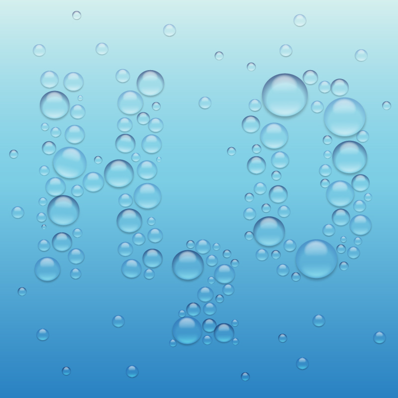 Water drops background Photoshop brush