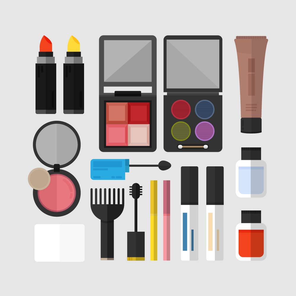 Cosmetics Icons Photoshop brush