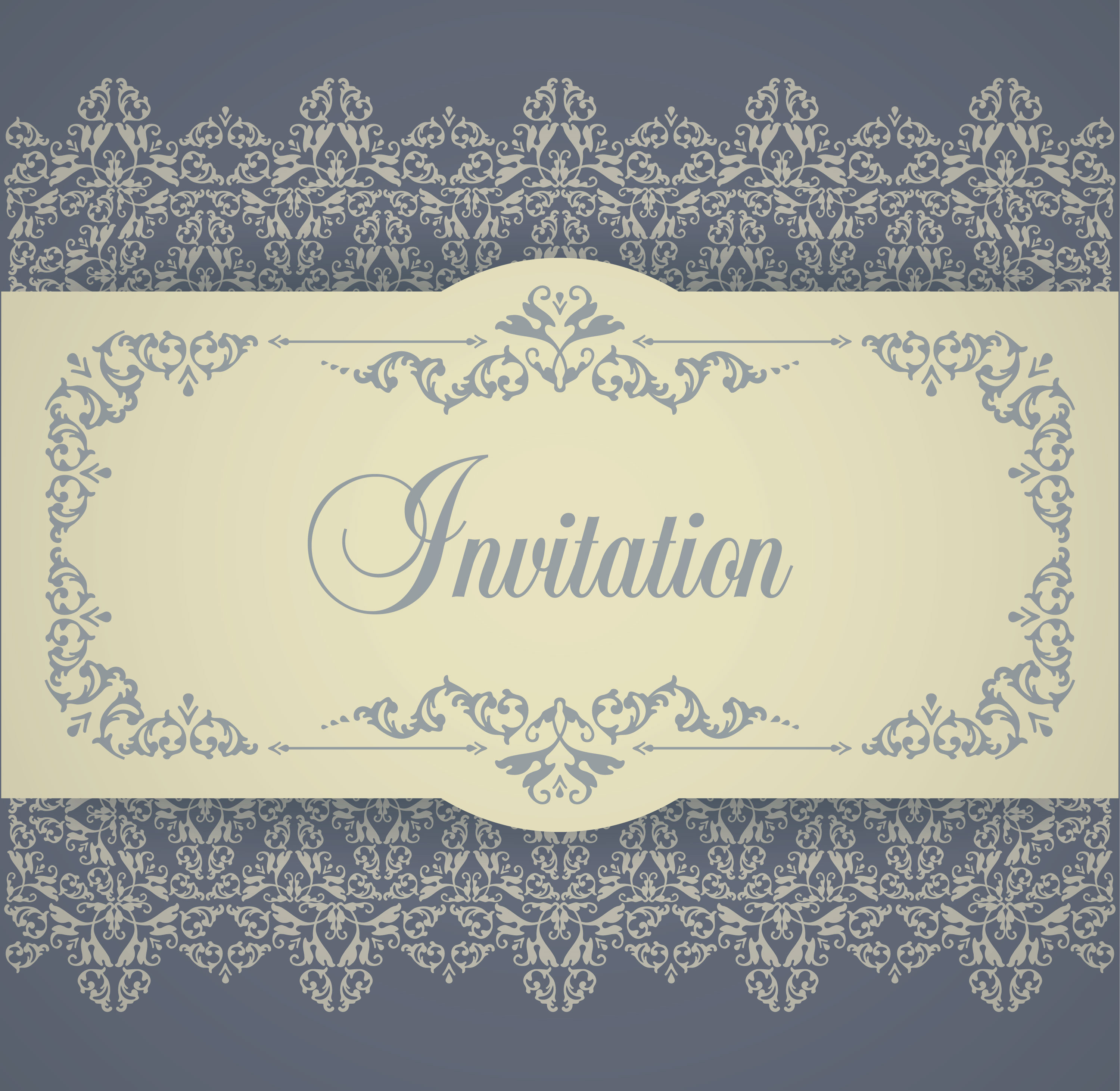Design template in vintage style Photoshop brush