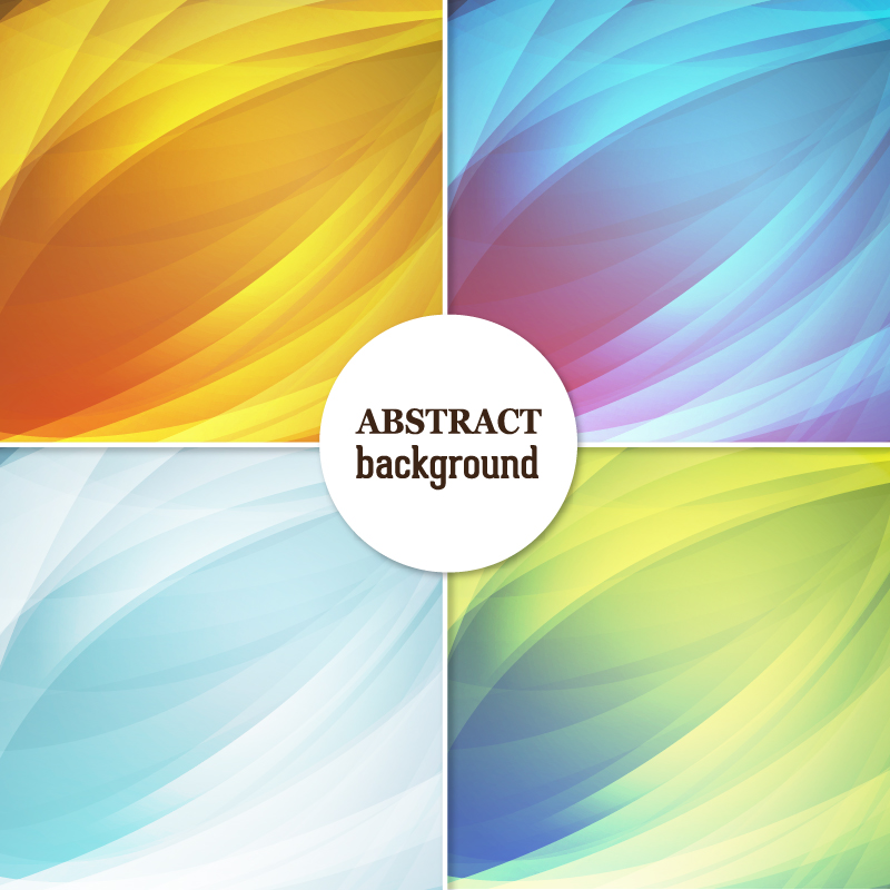 Set of abstract backgrounds Photoshop brush