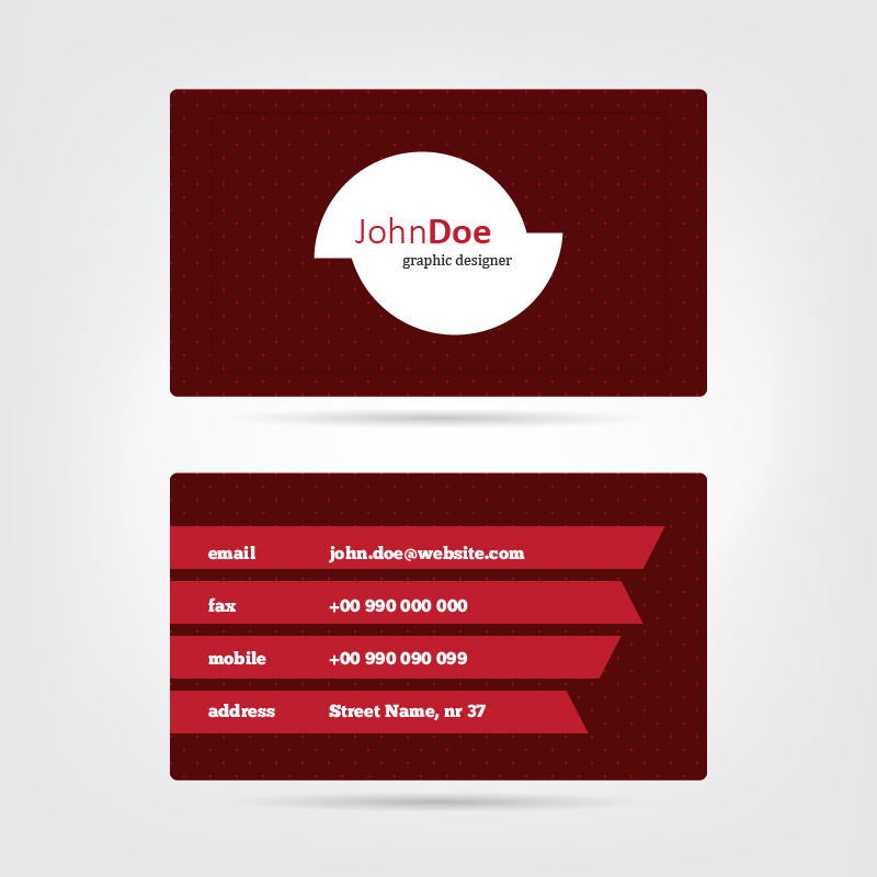 Vector Business Card Photoshop brush
