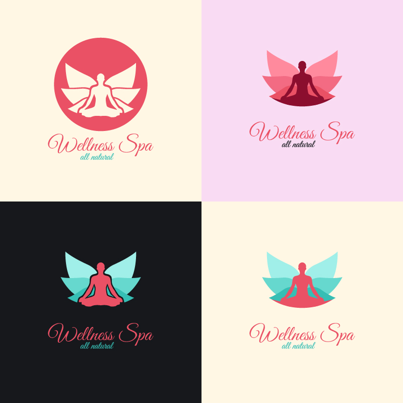 Wellness Spa Logo Photoshop brush