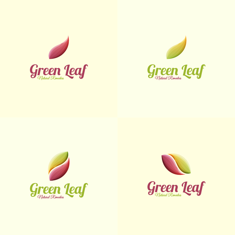 Leaf Logo Photoshop brush