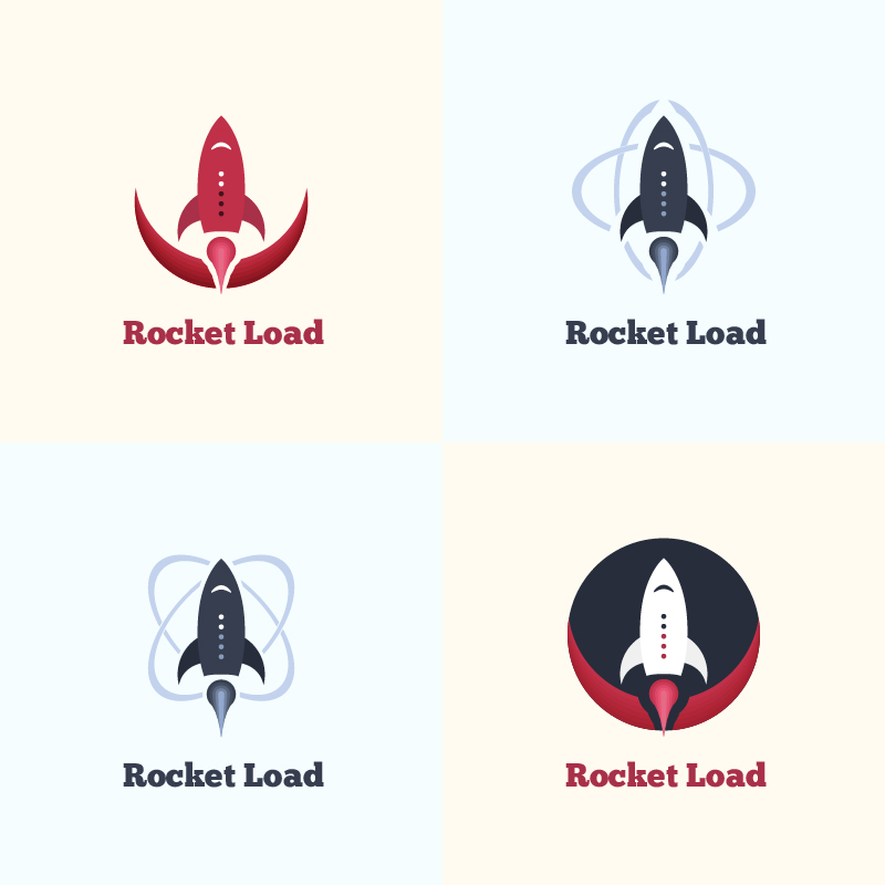 Rocket Load Vector Logo Photoshop brush