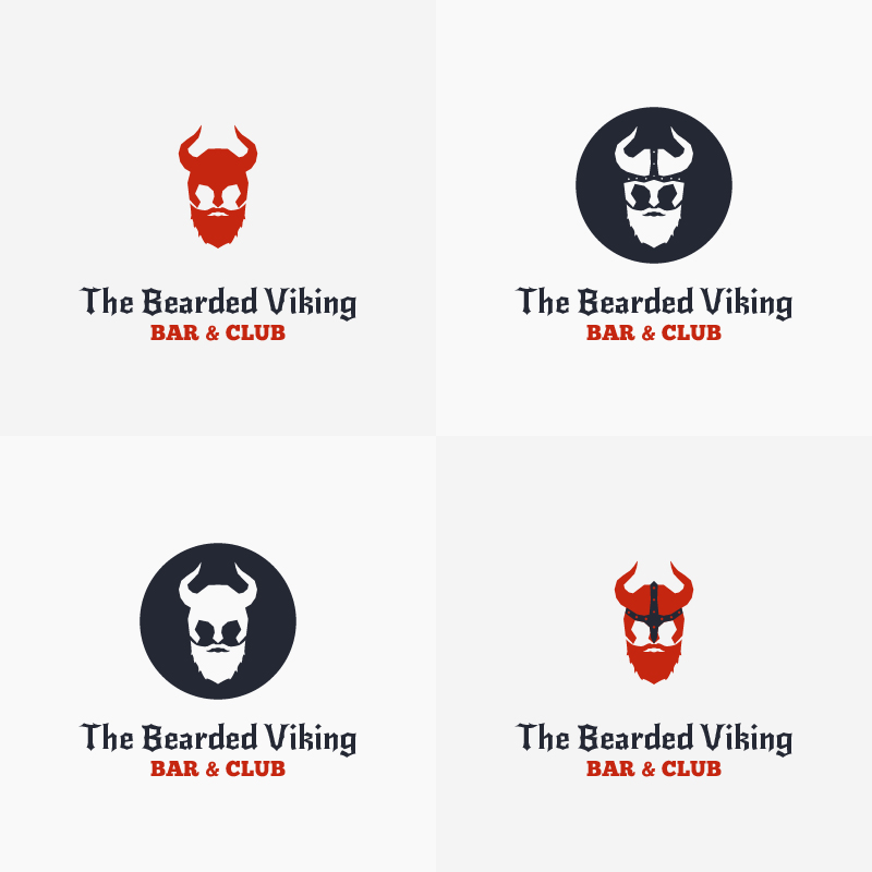 The Bearded Viking Vector Logo Photoshop brush