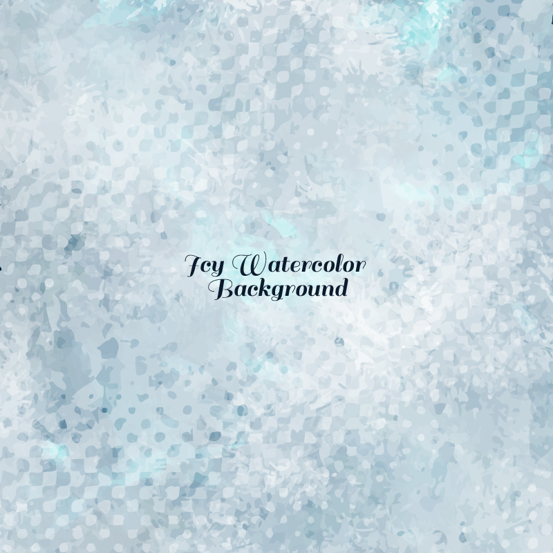 Icy Watercolor Vector Background Photoshop brush