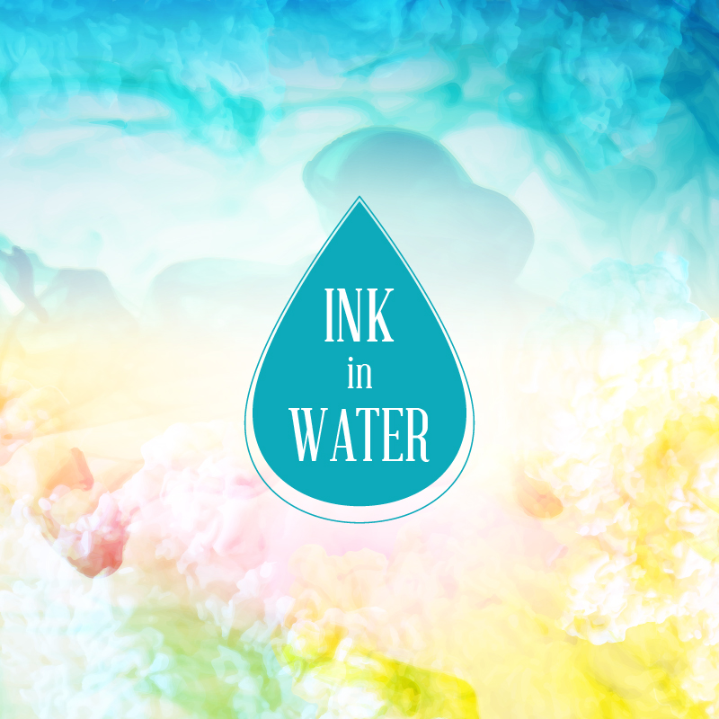 Ink in water background Photoshop brush