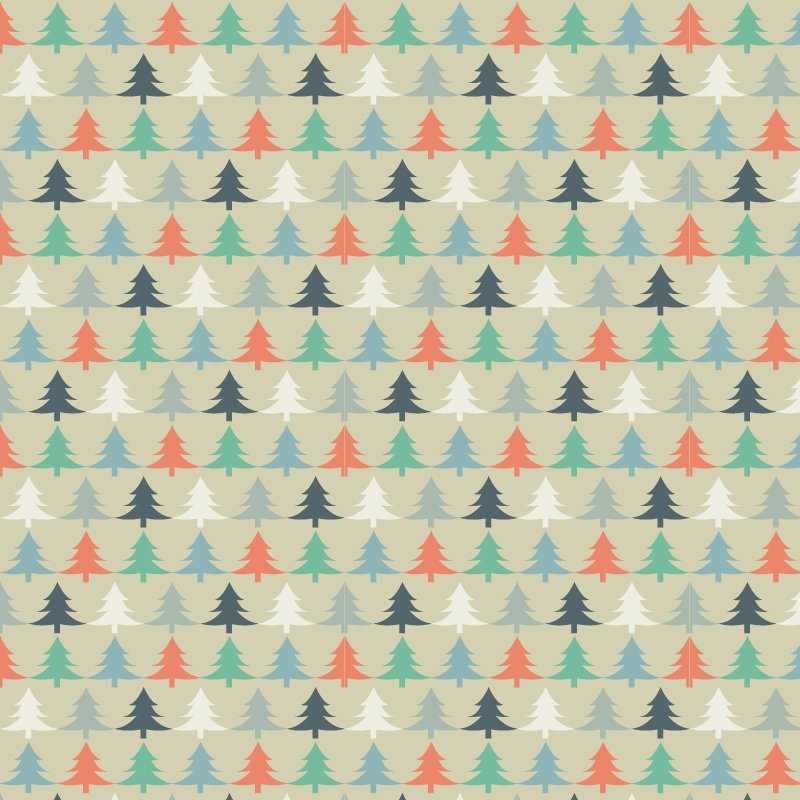 Christmas tree pattern Photoshop brush