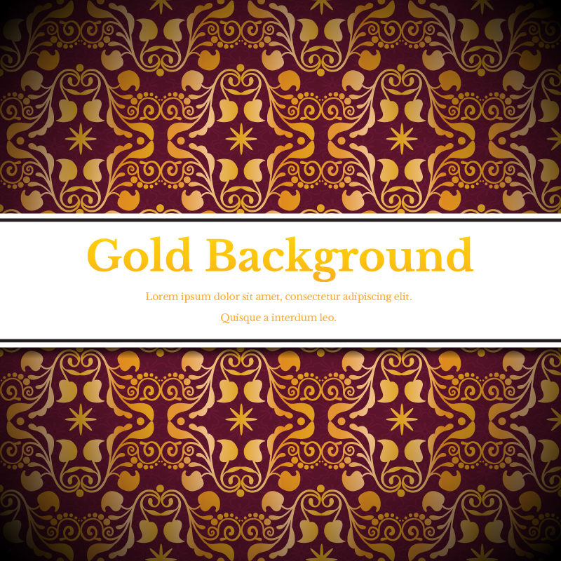 Royal gold backgrounds Photoshop brush